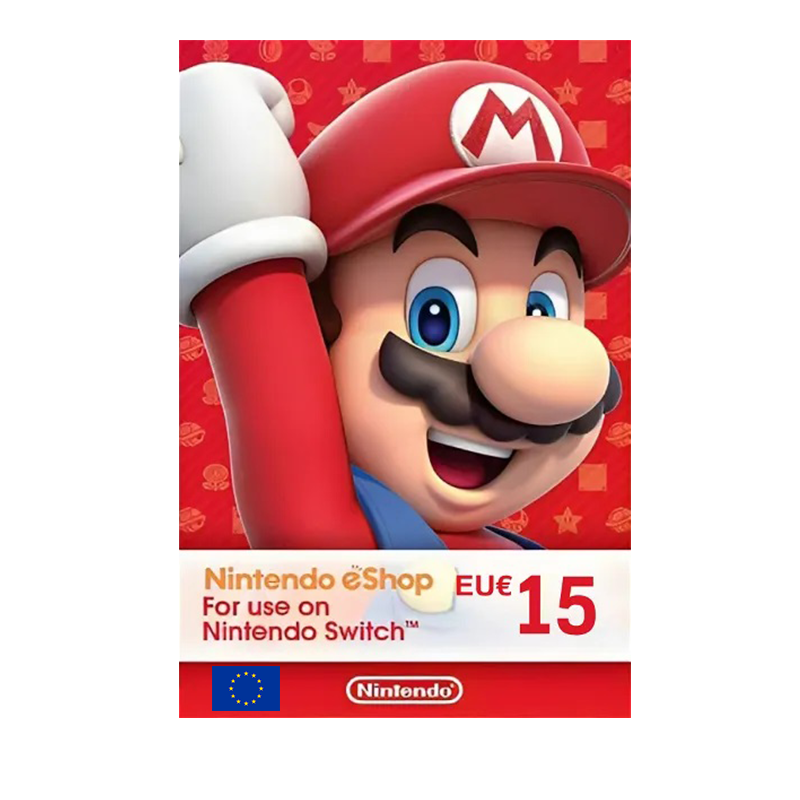EUR Nintendo eShop 15€ (Euro)